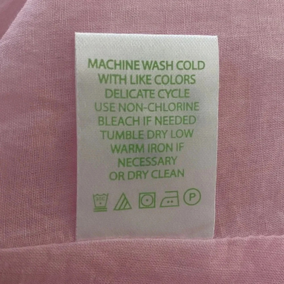 Lilly Pulitzer Brie Pink White Trim Sheath Dress Womens Size 2 (457) - Picture 4 of 6